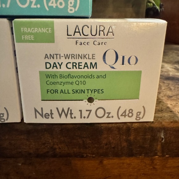 LACURA Set of 3 Face Care Routine Day Night H2O Aqua Gel HTF - Picture 3 of 6